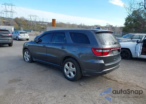 2016 Dodge Durango R/T z USA, uszkodzony, nr VIN 1C4SDJCT6GC468316